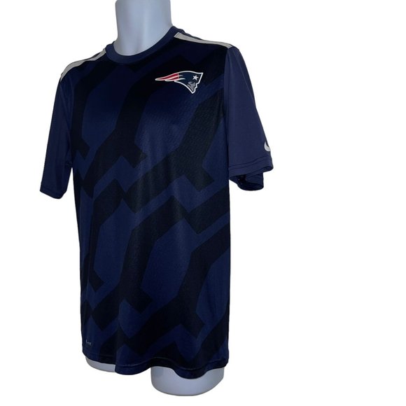 NFL Apparel Nike New England Patriots Mens Althetic Shirt M On Field Dri Fit - Picture 5 of 10